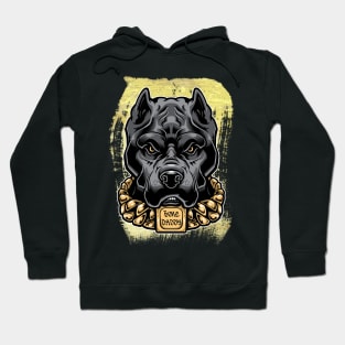 Bone Daddy Fierce Bully Dog Hoodie